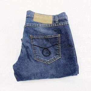 United Colors of Benetton Straight Leg Dark Wash Denim Jeans Size 29